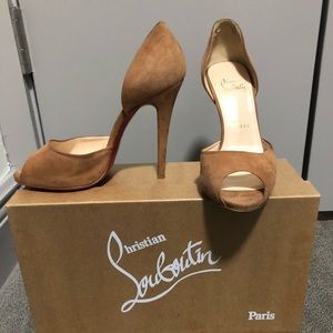 Christian Louboutin Madam Claude 120 Suede